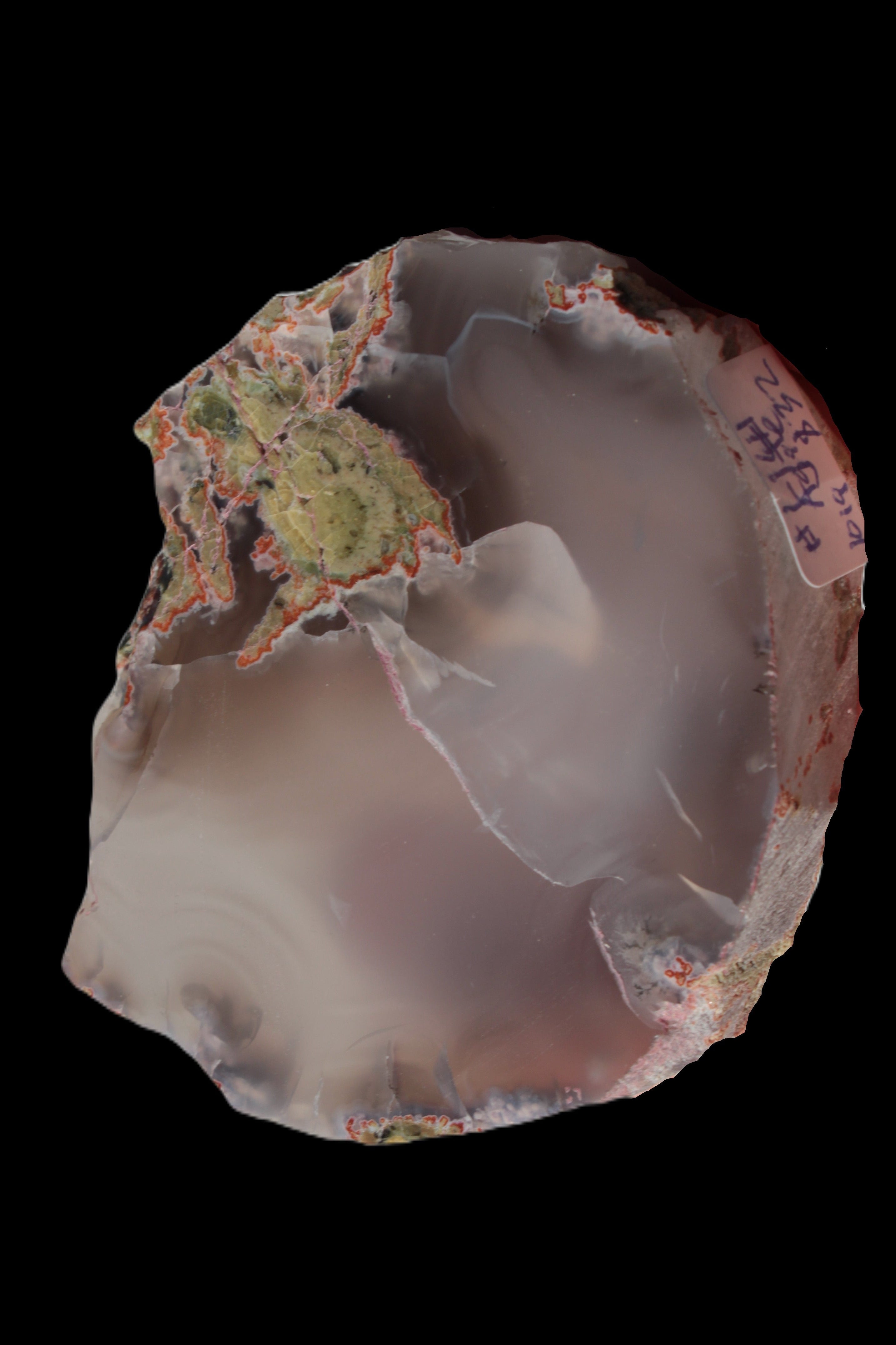 Agate geode slice 101g from Pakistan - Rocks and Things Store