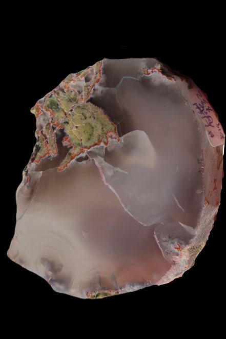 Agate geode slice 101g from Pakistan - Rocks and Things Store