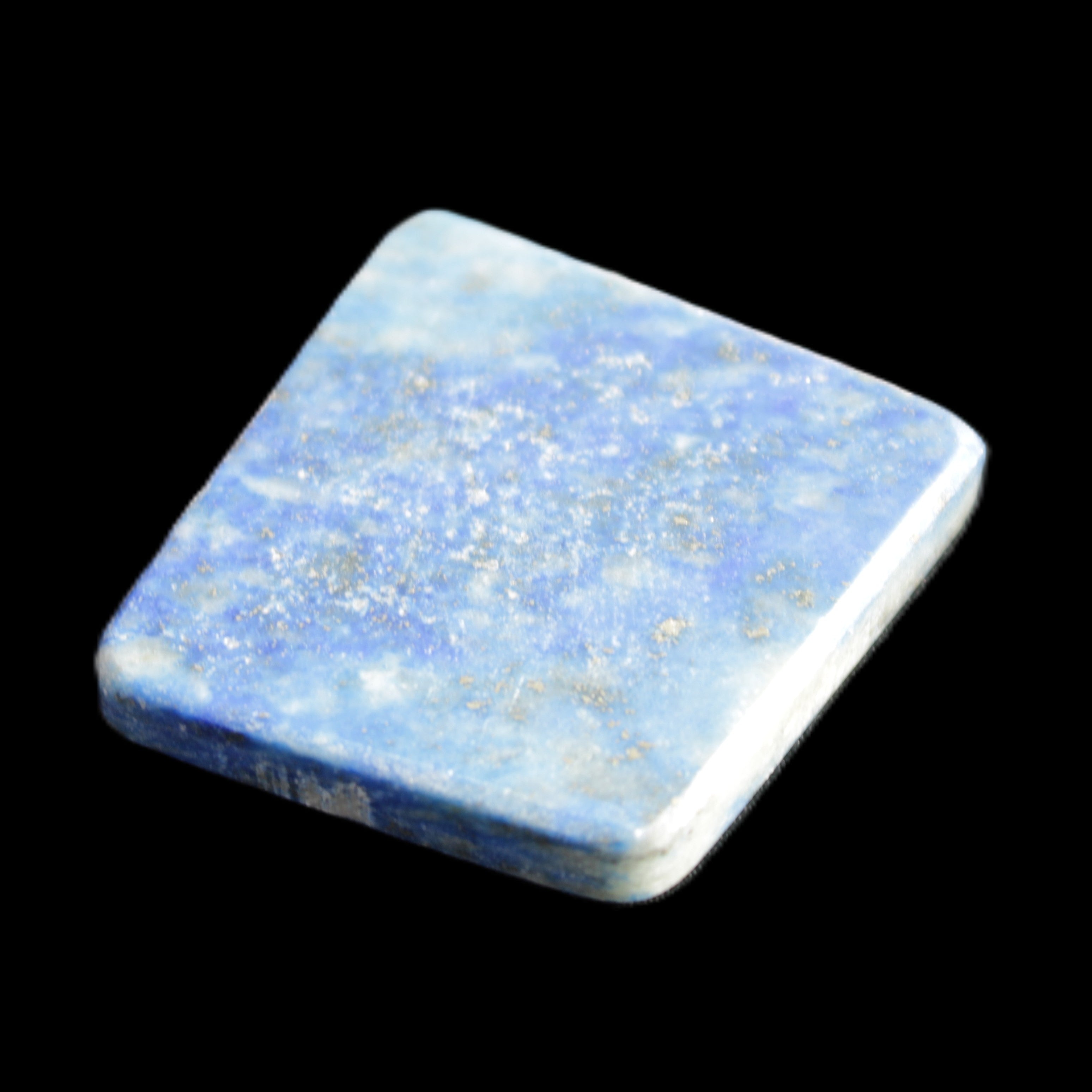 Lapis Lazuli oblong pendant shape 48*6*41mm 18.7g in sunlight - Rocks and Things Store
