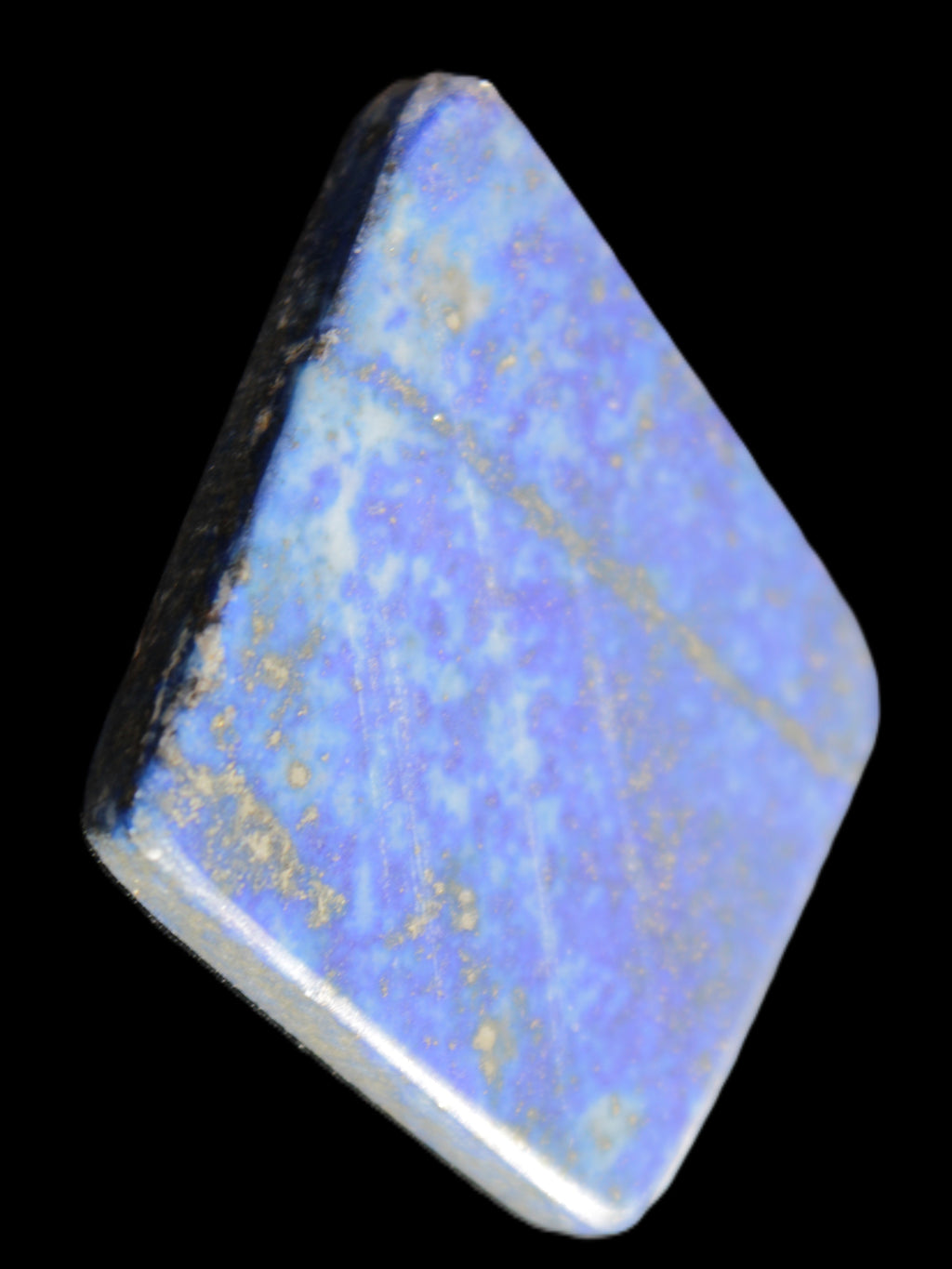 Lapis Lazuli oblong pendant shape 43*6*52mm 27.1g in sunshine