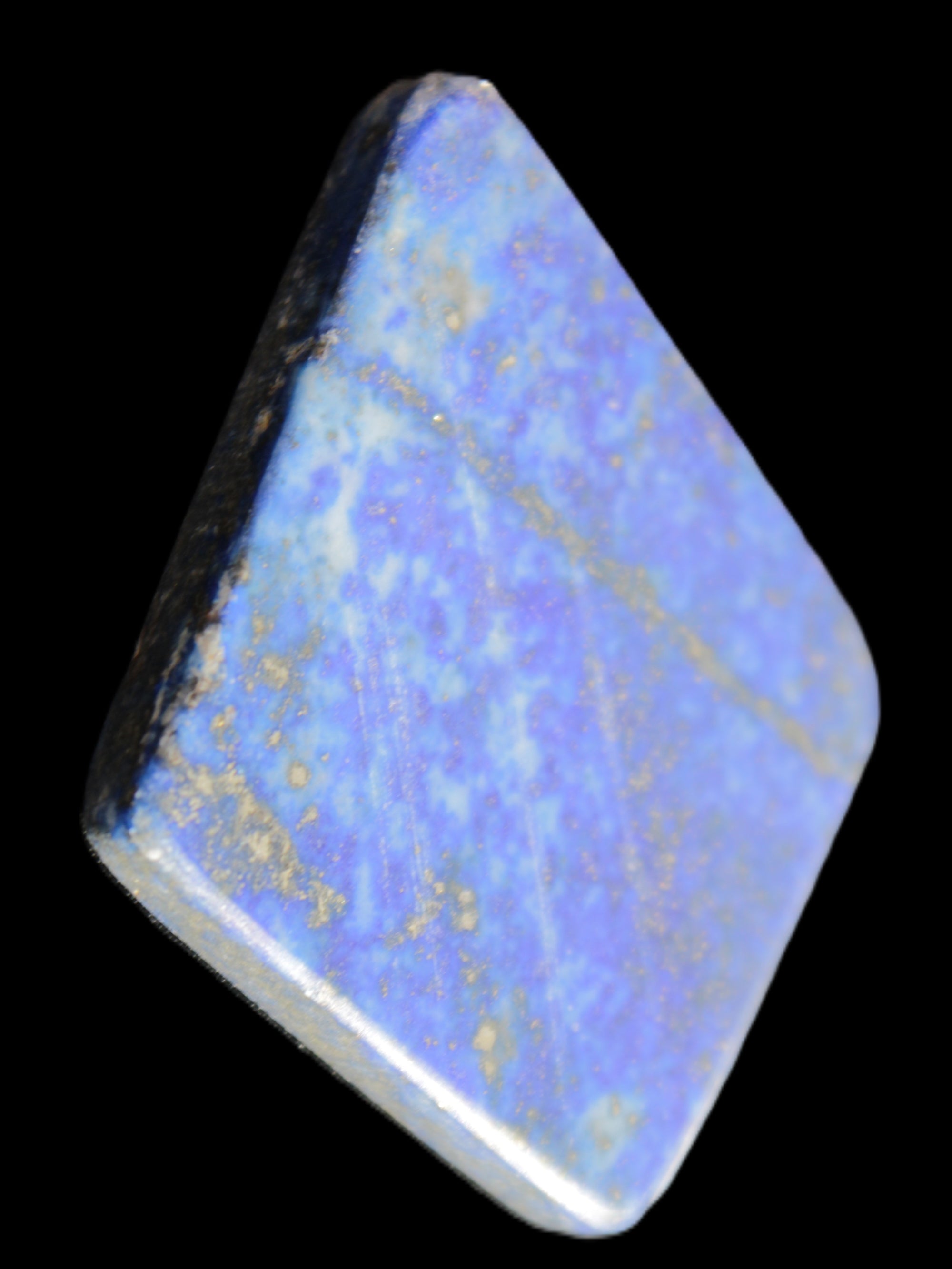Lapis Lazuli oblong pendant shape 43*6*52mm 27.1g in sunshine