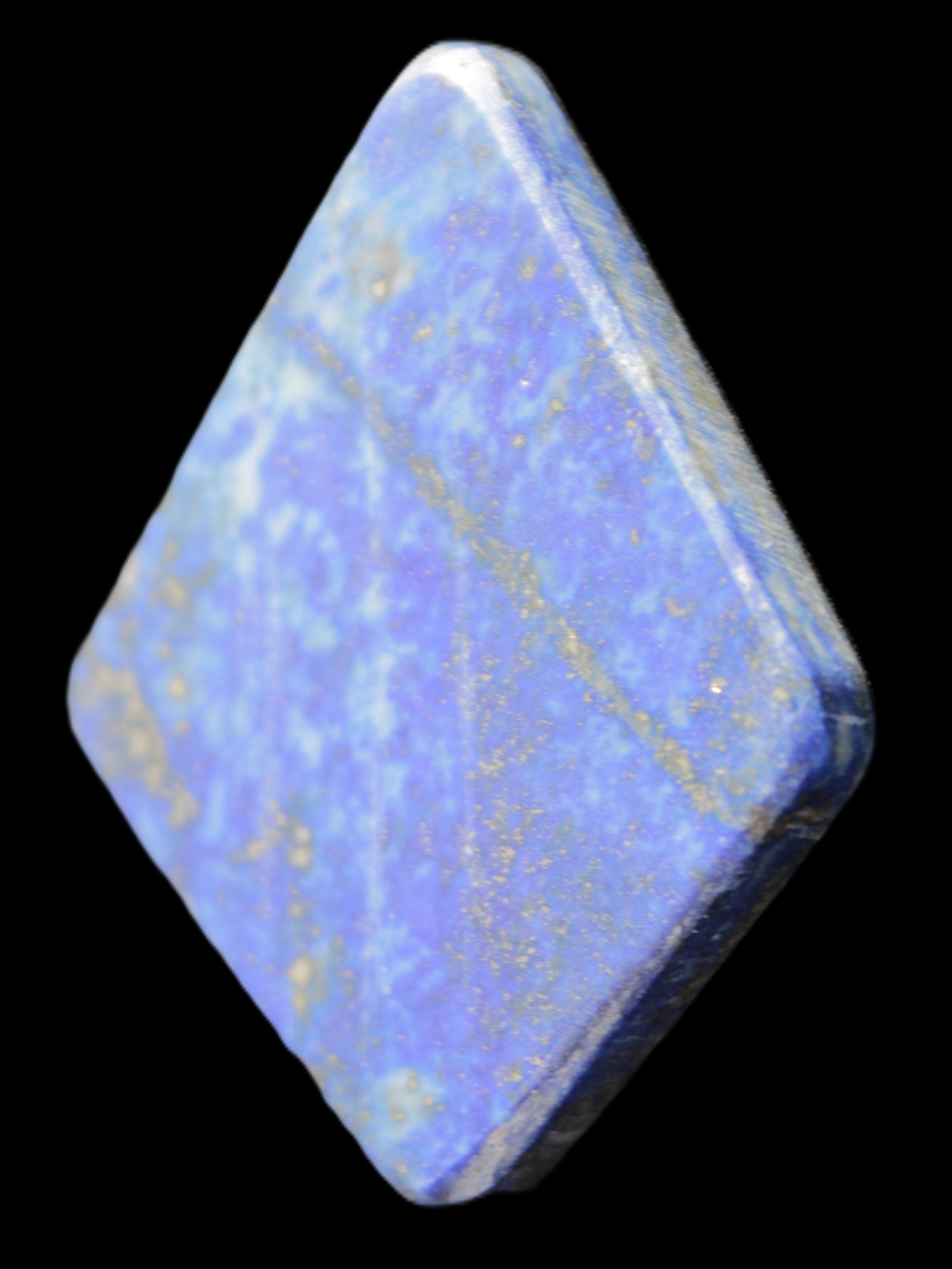 Lapis Lazuli oblong pendant shape 43*6*52mm 27.1g in sunshine