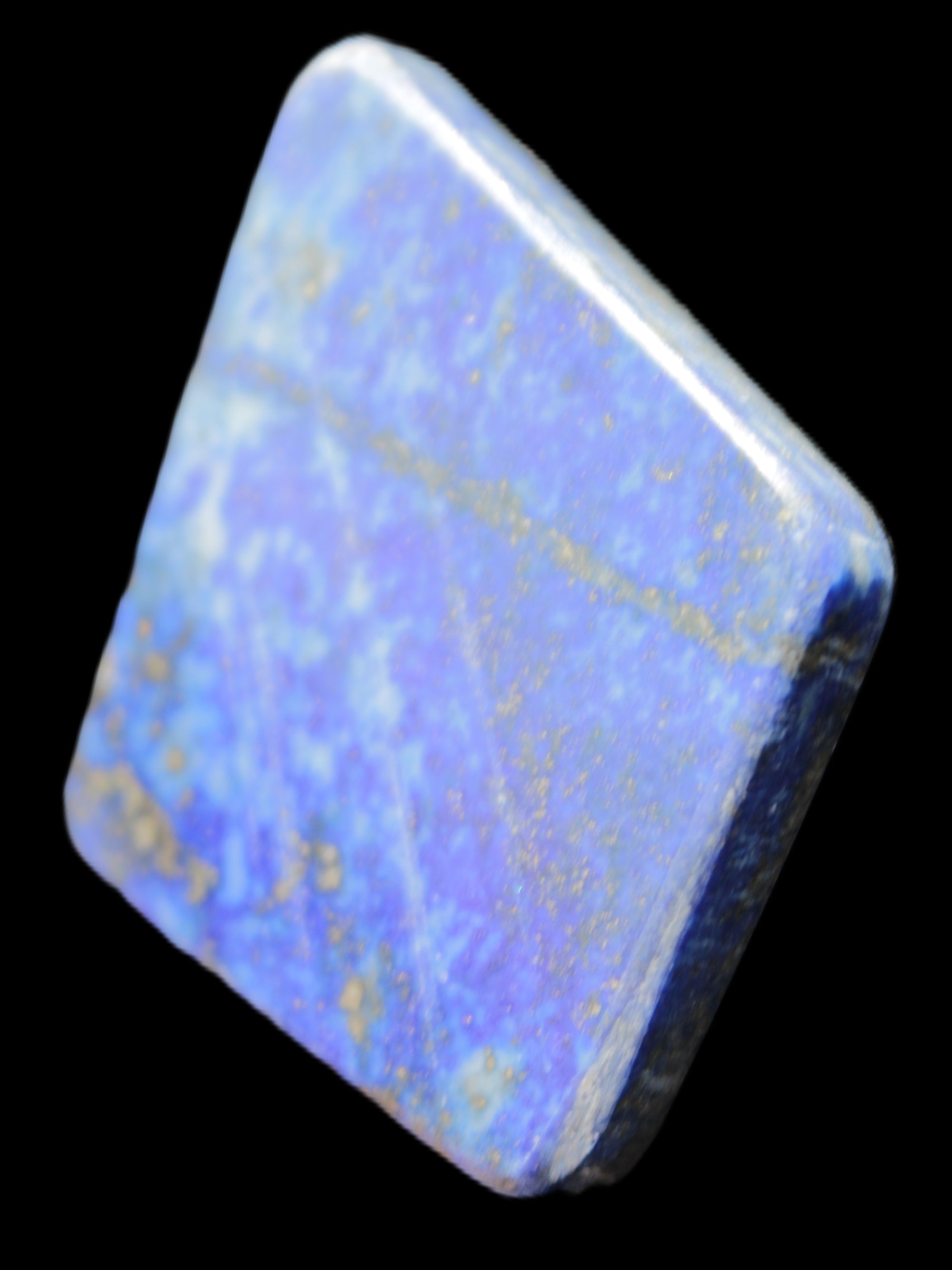 Lapis Lazuli oblong pendant shape 43*6*52mm 27.1g in sunshine