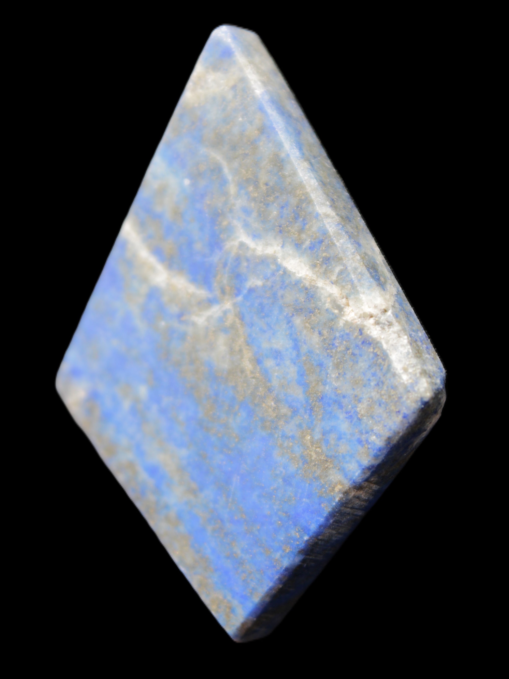 Lapis Lazuli oblong pendant shape 43*6*57mm 25.0g in sunshine