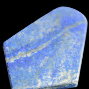 Lapis Lazuli rounded pendant shape 37*6*52mm 23.4g in sunlight - Rocks and Things Store