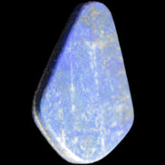 Lapis Lazuli rounded pendant shape 38*6*31mm 25.0g in sunlight - Rocks and Things Store