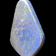 Lapis Lazuli rounded pendant shape 38*6*31mm 25.0g in sunlight - Rocks and Things Store
