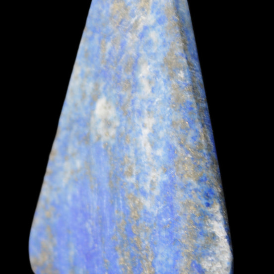 Lapis Lazuli rounded triangular pendant shape 37*6*54mm 25.2g in sunlight - Rocks and Things Store