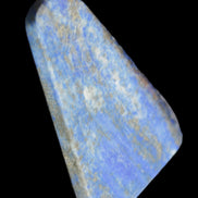 Lapis Lazuli rounded triangular pendant shape 37*6*54mm 25.2g in sunlight - Rocks and Things Store