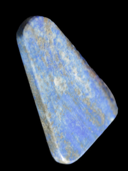 Lapis Lazuli rounded triangular pendant shape 37*6*54mm 25.2g in sunlight - Rocks and Things Store