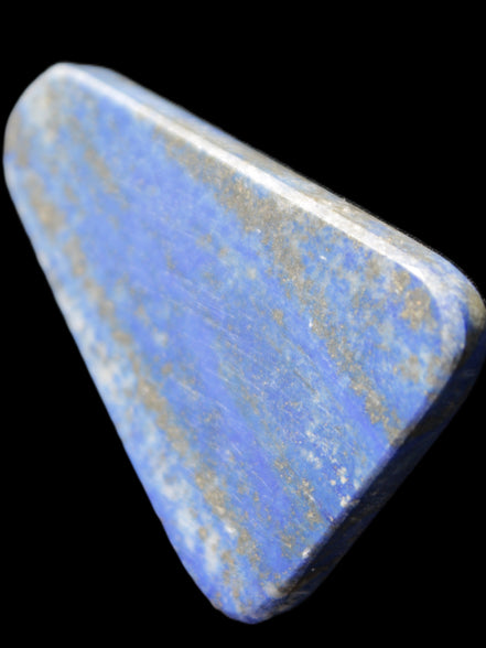 Lapis Lazuli rounded triangular pendant shape 37*6*54mm 25.2g in sunlight - Rocks and Things Store