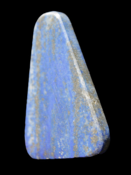 Lapis Lazuli rounded triangular pendant shape 37*6*54mm 25.2g in sunlight - Rocks and Things Store