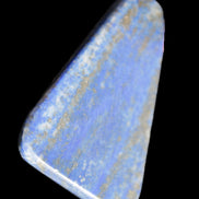 Lapis Lazuli rounded triangular pendant shape 37*6*54mm 25.2g in sunlight - Rocks and Things Store