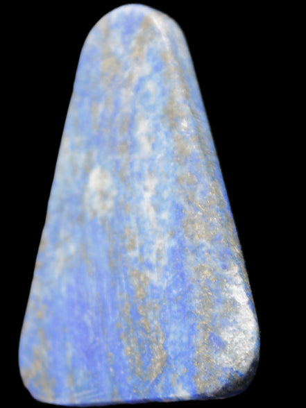Lapis Lazuli rounded triangular pendant shape 37*6*54mm 25.2g in sunlight - Rocks and Things Store