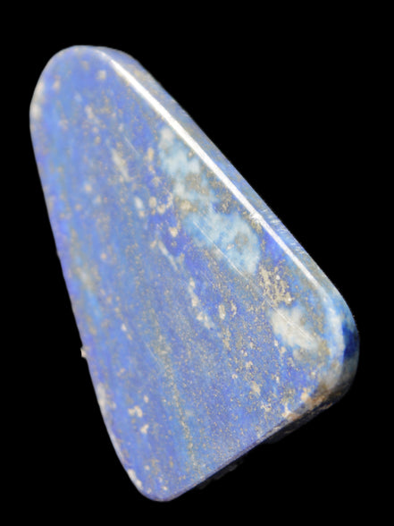 Lapis Lazuli rounded triangular pendant shape 37*6*54mm 29.5g in sunlight - Rocks and Things Store