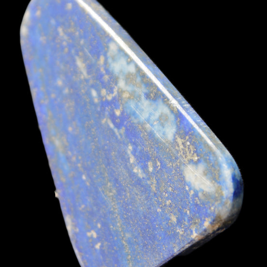 Lapis Lazuli rounded triangular pendant shape 37*6*54mm 29.5g in sunlight - Rocks and Things Store