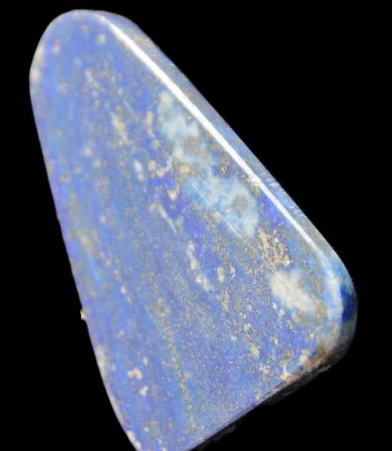 Lapis Lazuli rounded triangular pendant shape 37*6*54mm 29.5g in sunlight - Rocks and Things Store