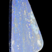 Lapis Lazuli rounded triangular pendant shape 37*6*54mm 29.5g in sunlight - Rocks and Things Store