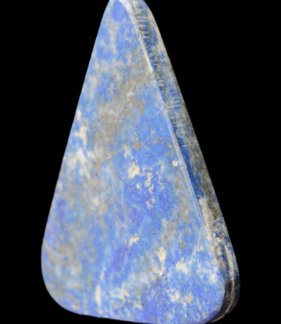 Lapis Lazuli triangular pendant shape 37*6*54mm 24.9g in sunlight - Rocks and Things Store