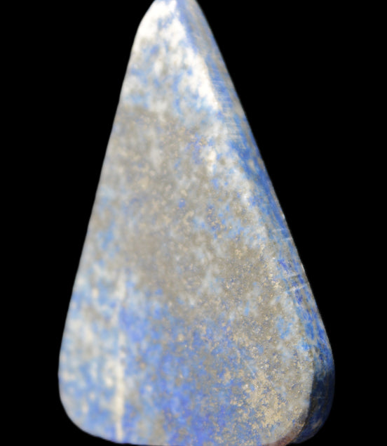 Lapis Lazuli triangular pendant shape 37*6*54mm 24.9g in sunlight - Rocks and Things Store