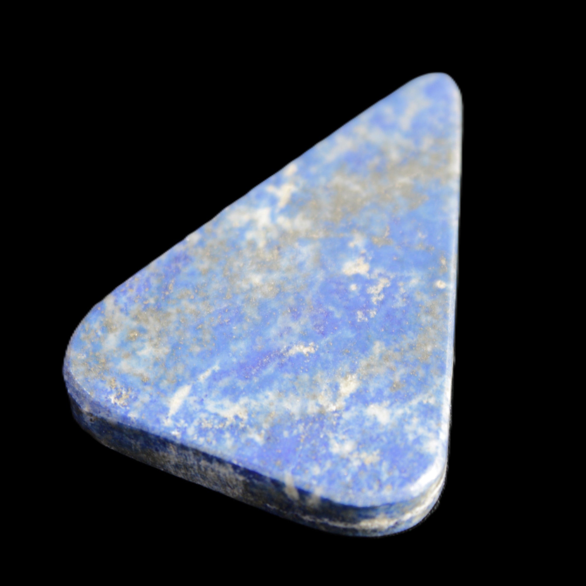 Lapis Lazuli triangular pendant shape 37*6*54mm 24.9g in sunlight - Rocks and Things Store