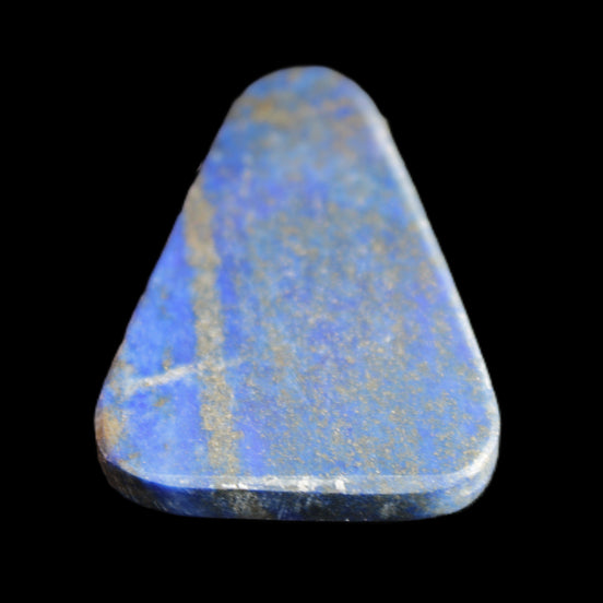 Lapis Lazuli triangular pendant shape 45-48mm 18-24g in sunlight - Rocks and Things Store