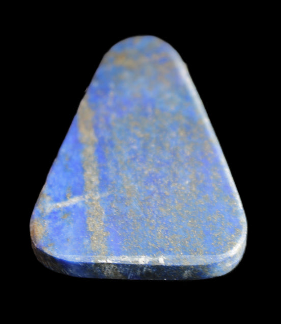 Lapis Lazuli rounded triangular pendant shape 33*5*43mm 18.8g in sunlight - Rocks and Things Store