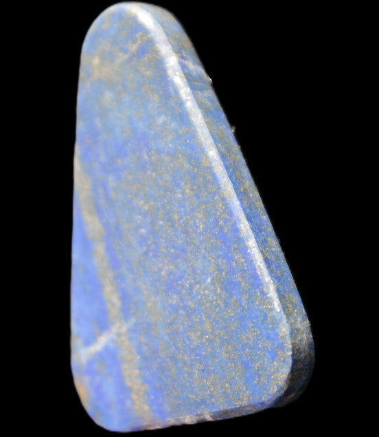 Lapis Lazuli rounded triangular pendant shape 33*5*43mm 18.8g in sunlight - Rocks and Things Store