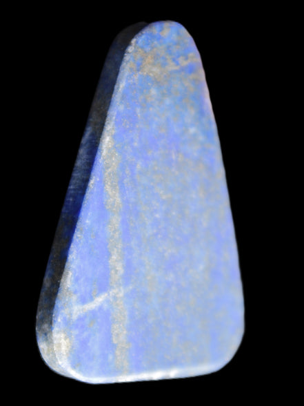 Lapis Lazuli rounded triangular pendant shape 33*5*43mm 18.8g in sunlight - Rocks and Things Store