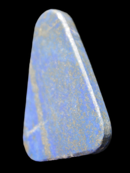 Lapis Lazuli rounded triangular pendant shape 33*5*43mm 18.8g in sunlight - Rocks and Things Store