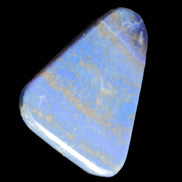 Lapis Lazuli rounded triangular pendant shape 33*5*43mm 20g in sunlight