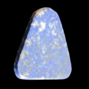 Lapis Lazuli rounded triangular pendant shape 47*6*40mm 24.1g in sunlight