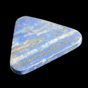Lapis Lazuli rounded triangular pendant shape 56*5*43mm 28.8g in sunlight - Rocks and Things Store