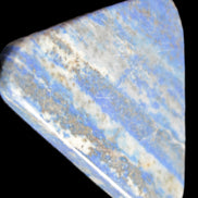 Lapis Lazuli rounded triangular pendant shape 56*5*43mm 28.8g in sunlight - Rocks and Things Store