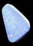 Lapis Lazuli rounded triangular pendant shape 30*2-5*40mm 14.6g in sunlight