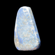 Lapis Lazuli rounded triangular pendant shape 30*2-5*40mm 14.6g in sunlight