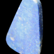 Lapis Lazuli rounded triangular pendant shape 30*2-5*40mm 14.6g in sunlight