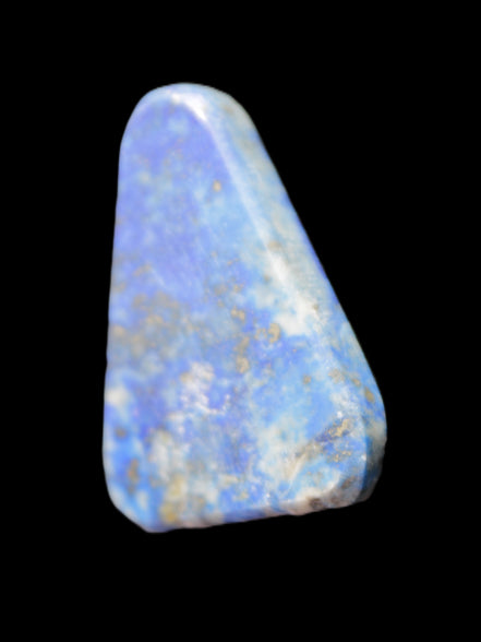 Lapis Lazuli rounded triangular pendant shape 29*6*39mm 15.4g in sunlight