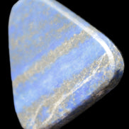 Lapis Lazuli rounded triangular pendant shape 31*5*33mm 13.1g in sunlight