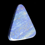 Lapis Lazuli triangular pendant shape 35-40mm 13-16g in sunlight - Rocks and Things Store