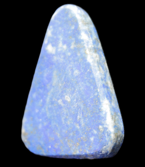 Lapis Lazuli rounded triangular pendant shape 25*6*36mm 11.5g in sunlight