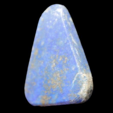 Lapis Lazuli rounded triangular pendant shape 35mm 11-12g in sunlight - Rocks and Things Store