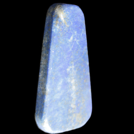 Lapis Lazuli rounded pendant shape 19*5*40mm 10.6g in sunlight - Rocks and Things Store