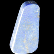 Lapis Lazuli rounded pendant shape 19*5*40mm 10.6g in sunlight - Rocks and Things Store