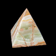 Afghan Jade pyramid 100*100*110mm 1000g in sunlight - Rocks and Things Store