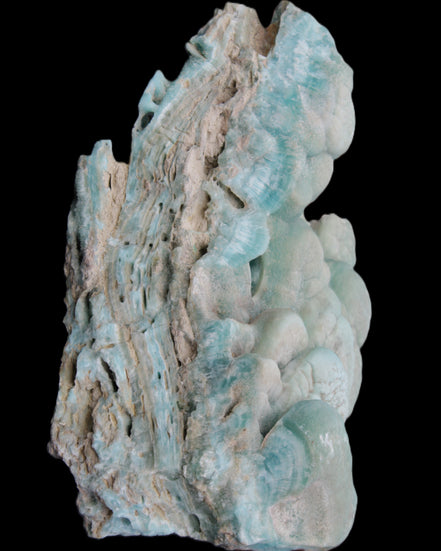 Massive Blue Aragonite specimen 238*150*110mm 4500g in sunlight - Rocks and Things Store