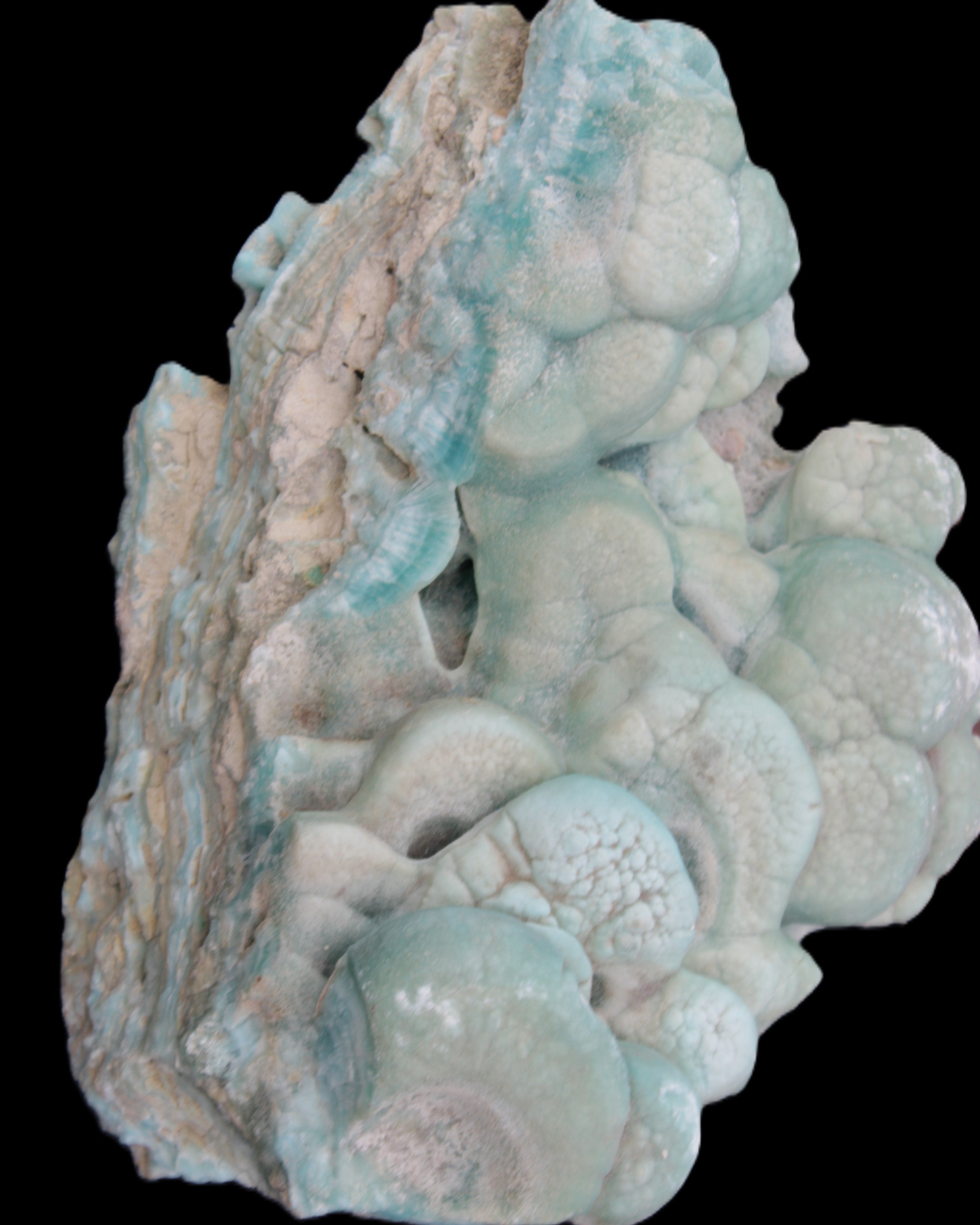 Massive Blue Aragonite specimen 238*150*110mm 4500g in sunlight - Rocks and Things Store