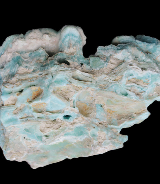 Massive Blue Aragonite specimen 238*150*110mm 4500g in sunlight - Rocks and Things Store