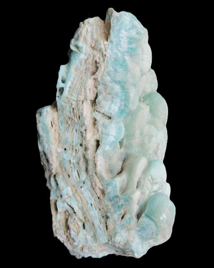 Massive Blue Aragonite specimen 238*150*110mm 4500g in sunlight - Rocks and Things Store