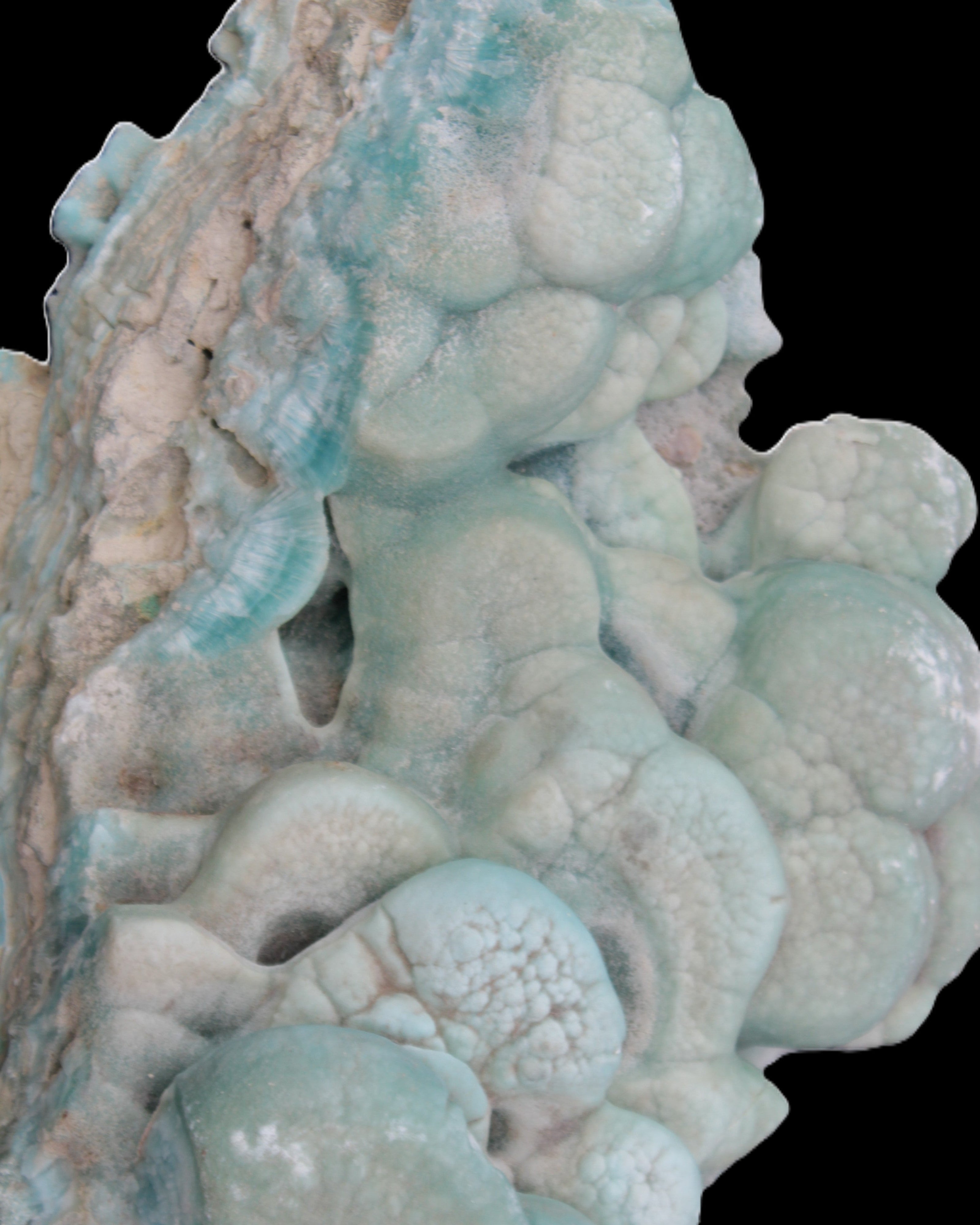 Massive Blue Aragonite specimen 238*150*110mm 4500g in sunlight - Rocks and Things Store